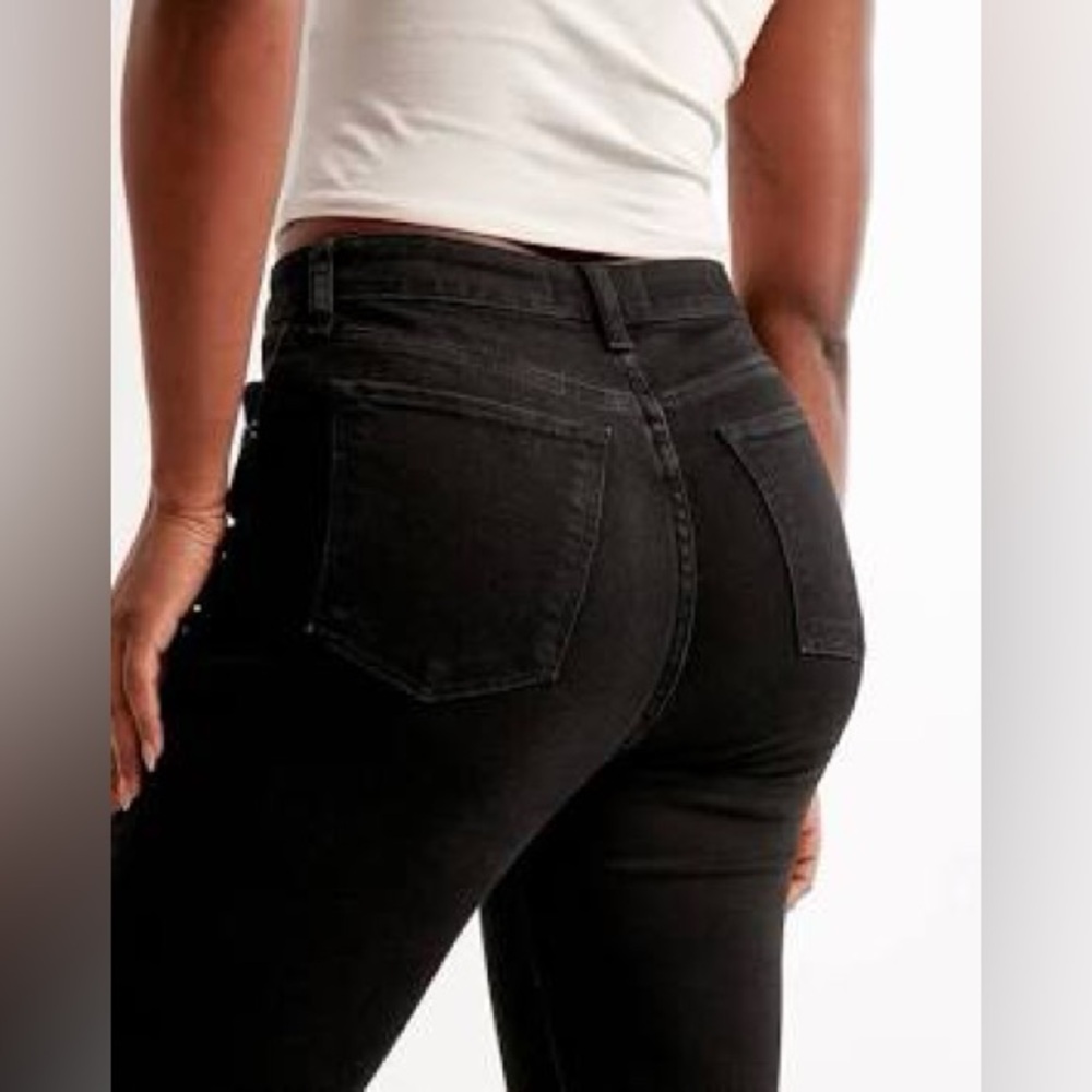 Abercrombie Curve Love The Super Skinny Ankle High Rise - Picture 2 of 3